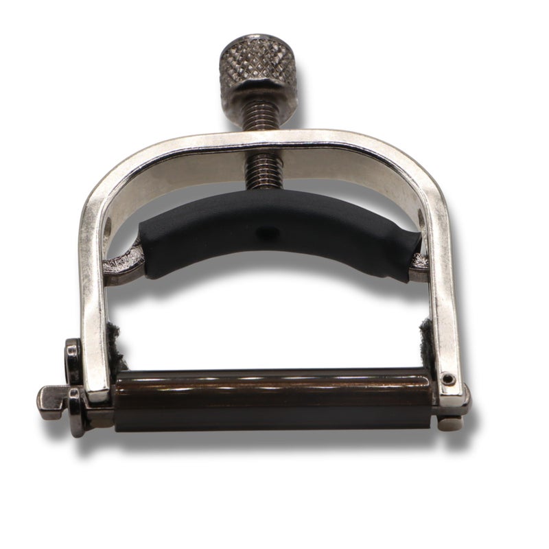 PAIGE Banjo, Mandolin & Ukulele Capo â€“ Nickel-Plated Steel, Handcrafted in USA â€“ Adjustable Center Tension for Clean Sound (Capo- Paige) - Image 2